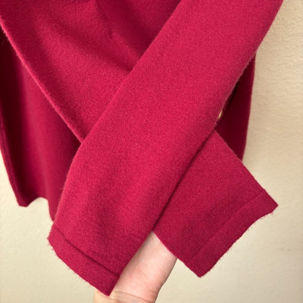 Soft Surroundings NEW Sleek Lines Turtleneck Long Sleeve Asymmetrical Sweater - Picture 5 of 9